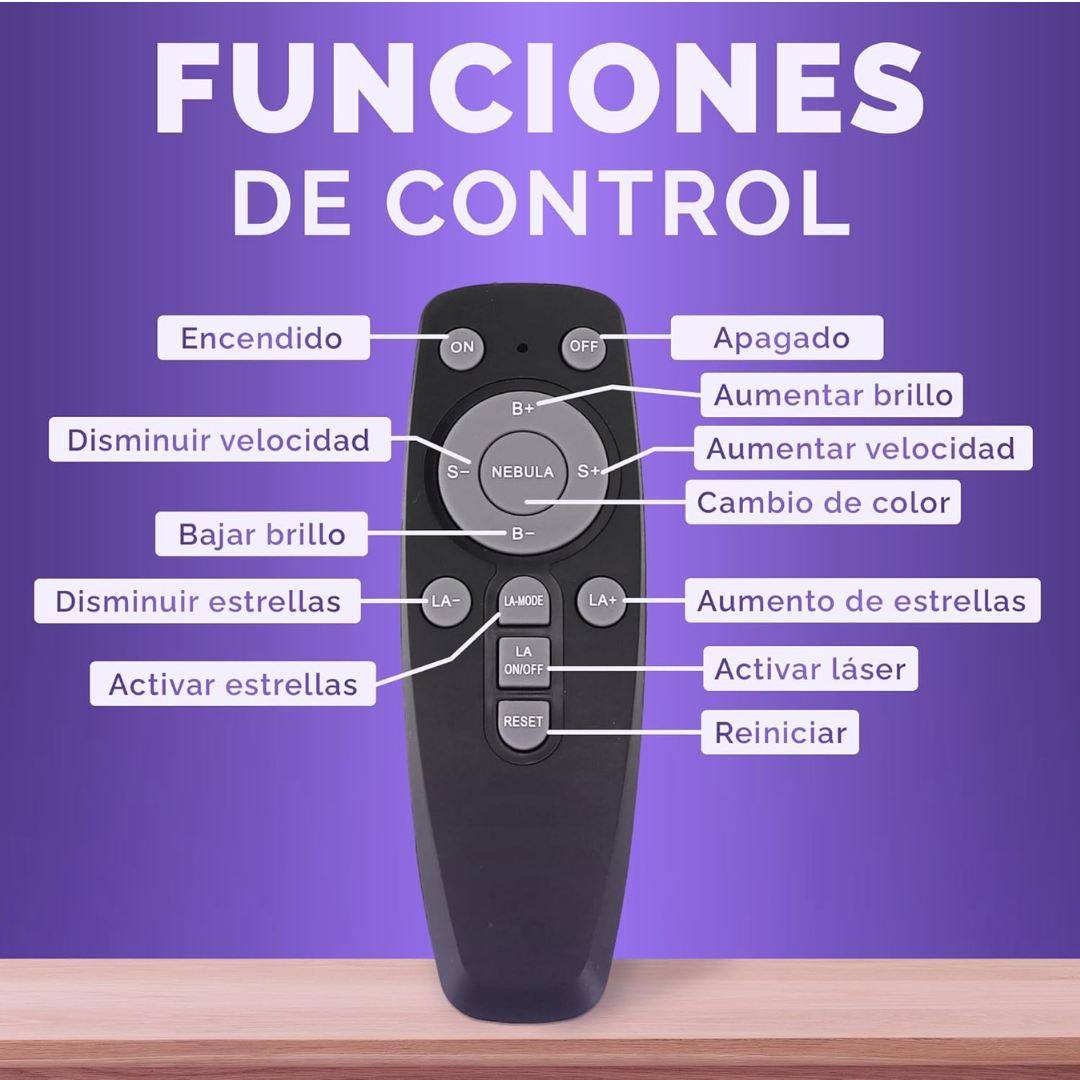 Proyector Astronauta de Galaxia
